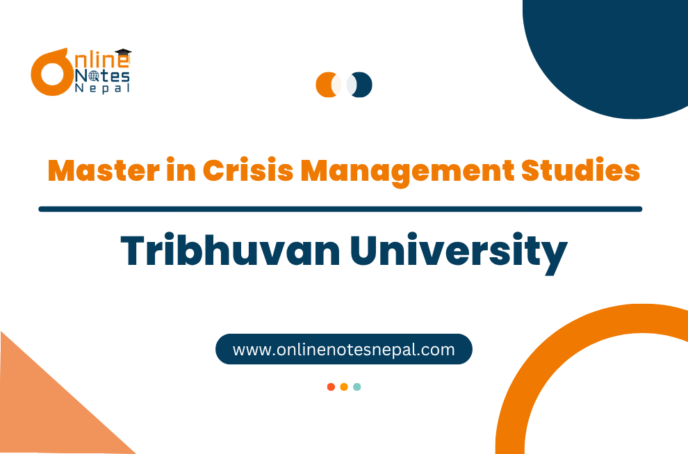 Master in Crisis Management Studies